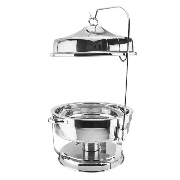 Чафиндиш (мармит) 9 л d 41,5 см h72 см на подставке нерж. P.L. Proff Cuisine