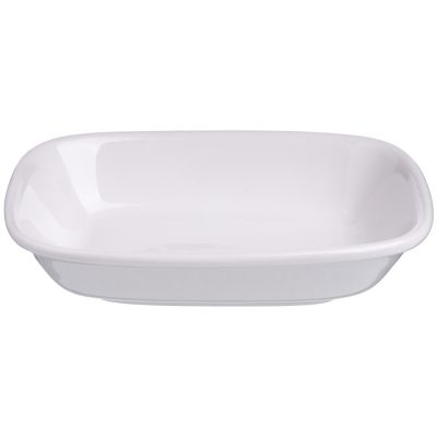 Соусник 100 мл. 120*85 мм. h=30 мм., касалетка Белый, форма Гурмэ Bonna /1/12/3612/