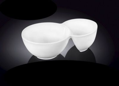 Емкость для закусок 15*9*4,5 см. 75/150 мл. Wilmax /1/6/72/