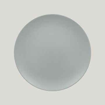 Тарелка RAK Porcelain Neofusion Mellow Pitaya grey круглая плоская 29 см (серый цвет)