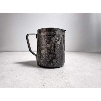 Питчер молочник 600 мл "Black Pattern" Coffee Classic Color d 9,3 см h11,2 см черный нерж. Barbossa