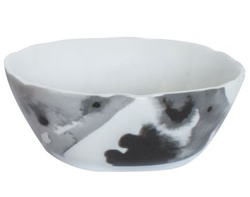 Салатник Juno D 14 см, 500 мл,  серый, шпатовый фарфор