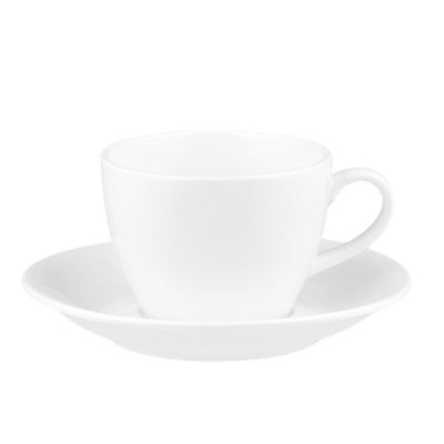 Чайная пара 255 мл белая d 9 см h7 см фарфор P.L. Proff Cuisine [4]