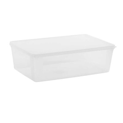 Контейнер для продуктов прямоуг. 4,5 л. 29,8*19,7*10,7 см. с пласт. крышкой P.L. Proff Cuisine