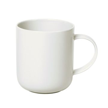 Кружка 350 мл белая d 8,3 см h9,2 см Coupe Fine Plus Noble [6]