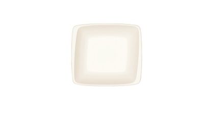 Салатник прямоуг. 190*170 мм. 650 мл. h=45 мм. Белый, форма Мув Bonna /1/12/1032/