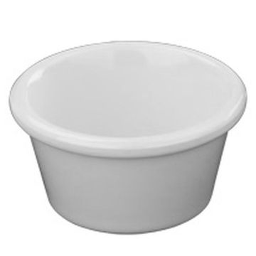 Соусник  70 мл d 7 см h3,7 см круглый пластик белый P.L. Proff Cuisine
