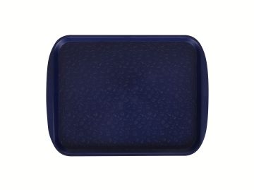 Поднос столовый 330х260 мм темно-синий