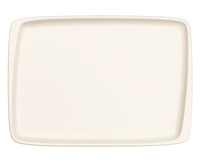 Блюдо прямоуг. 360*250 мм. Белый, форма Мув Bonna /1/6/432/