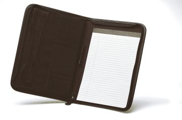 Папка для документов чёрная, полиэстер 600D и кожезаменитель