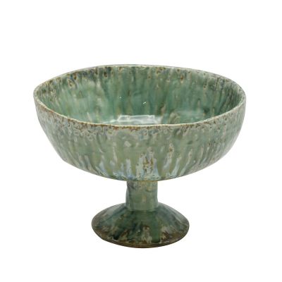 Фруктовница d 25/12,4 см h18,8 см 2350 мл Green Malachite Frutti di Mare P.L. [1]