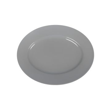 БЛЮДО овальное 8" 202х160х18мм серое "Corone Colore"