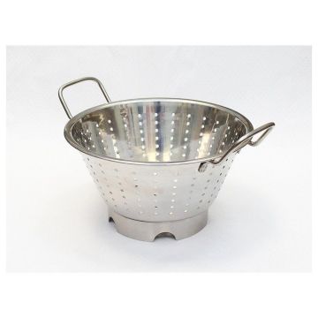 Дуршлаг 28 см нерж. на подставке круглый 2 ручки h15,5см 5л P.L. Proff Cuisine