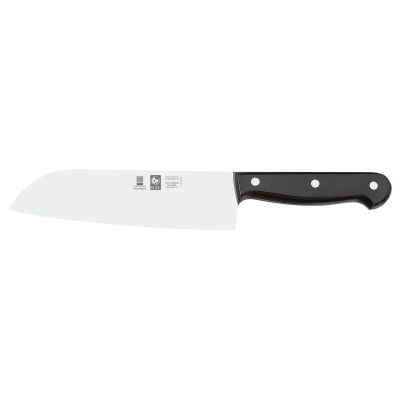 Нож японский Santoku 180/300 мм. черный TECHNIC Icel /1/6/