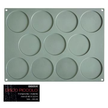 Форма кондитерская Pavoni 40*30 см, силикон, р-р ячейки: 90 мм, h 3,5 мм, Италия