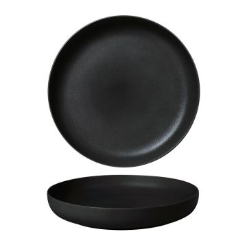 Тарелка с бортом d 21,5 см h3,5 см Black Sand Fine Plus Noble [4]