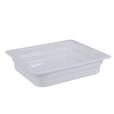 Гастроемкость 1/2 h= 65 мм. 325*265 мм. 3 л. белая фарфор Bonna /1/