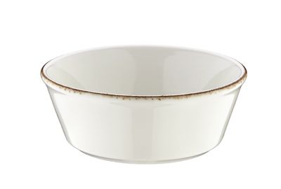 Салатник d=120 мм. 290 мл. h=47 мм. штабелир. Ретро коричневый край, форма Банкет Bonna /1/24/1296/