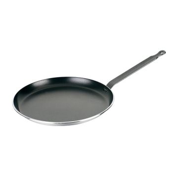 Сковорода для блинов 28/23,5 см, h 2 см алюминий с антипригарным покрытием ИНДУКЦИЯ P.L.