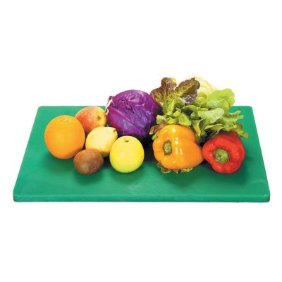 Доска разделочная 400*300*18 мм зеленая пластик P.L. Proff Cuisine