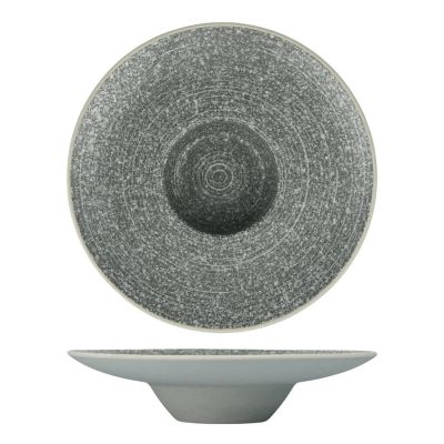 Тарелка глубокая 250 мл d 26,7 см h6 см для пасты глазурь Glossy Stone Untouched Taiga P.L. [1]