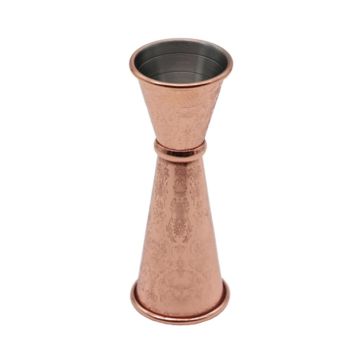 Джиггер 25/50 мл нерж. медный цвет с рисунком B'Guys P.L.- Barbossa