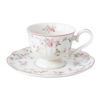 Чайная пара 200 мл d 9,3 см h7,3 см Retro Ritz-La Vie En Rose Noble [6]