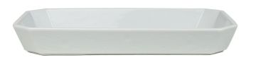 Форма огнеупорная/гастроёмкость 26х15 см, шпатовый фарфор