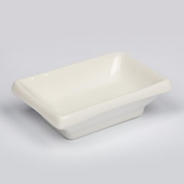 Соусник 60 мл 9,5*6,5 см h2,8 см белый фарфор P.L. Proff Cuisine [12]