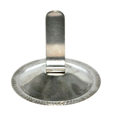 Держатель для ценников и табличек d=6 см. h=5,5 см. нерж. на подставке MGsteel /1/240/ АКЦИЯ