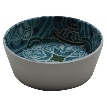 Салатник 340 мл 12*4,7 см круглый Damask Blue пластик меламин P.L. Proff Cuisine