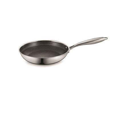 Сковорода 32/24 см h6 см New Kitchen Honeycombs нерж. с антиприг. покр. ИНДУКЦИЯ P.L.