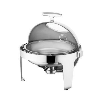 Мармит 6,8 л круглый с откидной Roll-top крышкой 36 см h 65 см SUNNEX