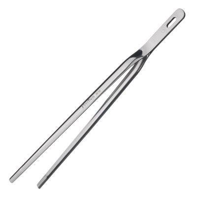Щипцы (пинцет) 30 см. прямые нерж. Pinti /1/