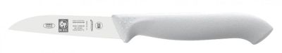 Нож для овощей  80/190 мм. белый антибактер. ручка HoReCa Icel /1/12/