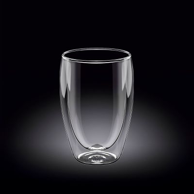 Хайбол (стакан) 300 мл. d=75 мм. h=125 мм. с двойными стенками Термостекло Wilmax /1/60/