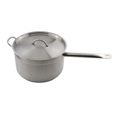 Сотейник 10 л. нерж. d=28 см. h=16 см. с 2 ручками с крышк. тройное дно (индукция) MGsteel /1/