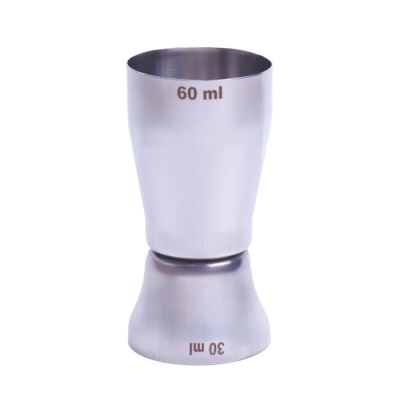 Джиггер 30/60 мл. d=43/43 мм. h=88 мм. нерж. МГ (MG) /1/288/ АКЦИЯ