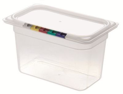 Гастроемкость 1/4 h=150 мм. 265*162 мм. 4 л. п/п прозрачная  /1/16/