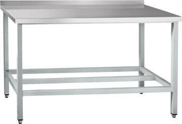 СТОЛ СПРП-6-7 пристенный с бортом каркас краш. (21000080693)