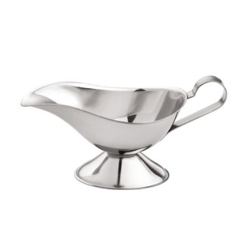 Соусник с ручкой 110 мл 14,2*7,4 см h6,7 см на подставке нерж. P.L. Proff Cuisine