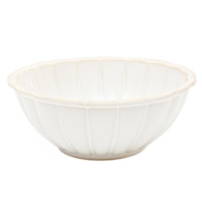 Салатник 20,5 см, 1,2 л, айвори CRB-BOW-205