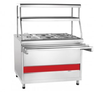 Мармит 2-х блюд ПМЭС-70КМ-60 столешница нерж. (21000011581)