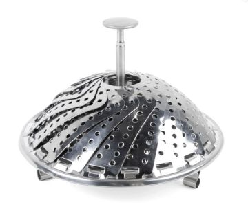 Дуршлаг-пароварка  23 см, нержавеющая сталь