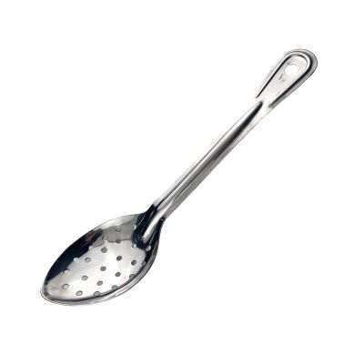 Ложка гарнирная 28,5 см., L ручки 19 см. круглая перфор. нерж MGsteel /1/72/