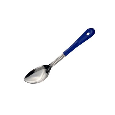 Ложка гарнирная 28,5 см., L ручки 19 см. нерж. синяя ручка MGsteel /1/12/144/