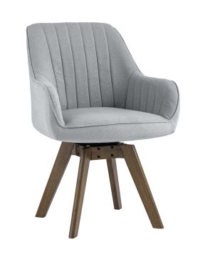 Стул обеденный вращающийся MANS NEW серый