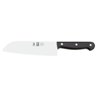 Нож японский Santoku 180/300 мм. черный TECHNIC Icel /1/6/