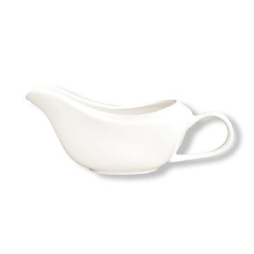 Соусник 160 мл 16,5*6,5 см с ручкой белый фарфор P.L. Proff Cuisine [6]