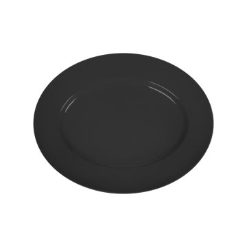 БЛЮДО овальное 11" 285х225х20мм черное "Corone Colore" [LQ-SK0029-K]